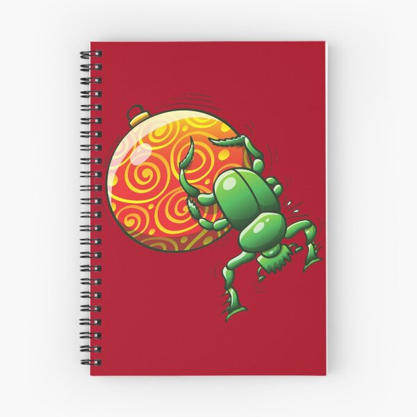 Item preview, Beetle Pushing a Christmas Ball designed and sold by Zoo-co.