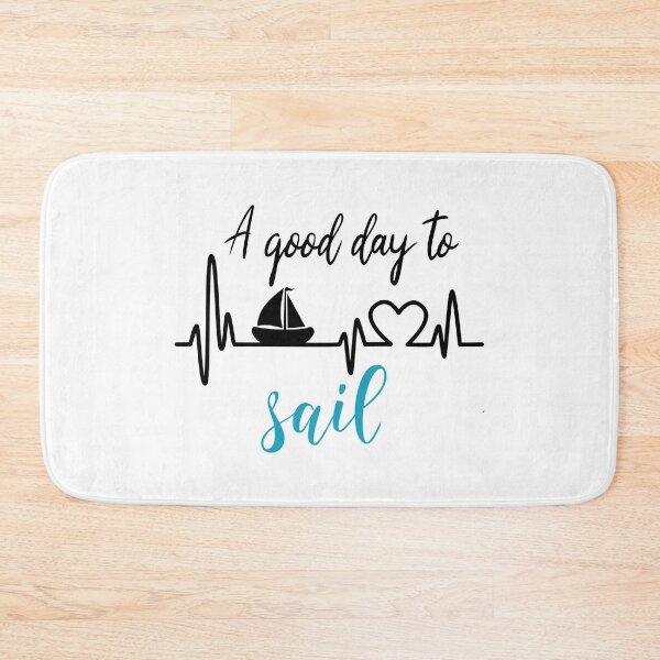 Item preview, A Good Day To Sail Funny Sea Lovers - Cool Heartbeat Design For Sailing Lovers Gift Idea designed and sold by Prince - Bestseller ★★★★★.