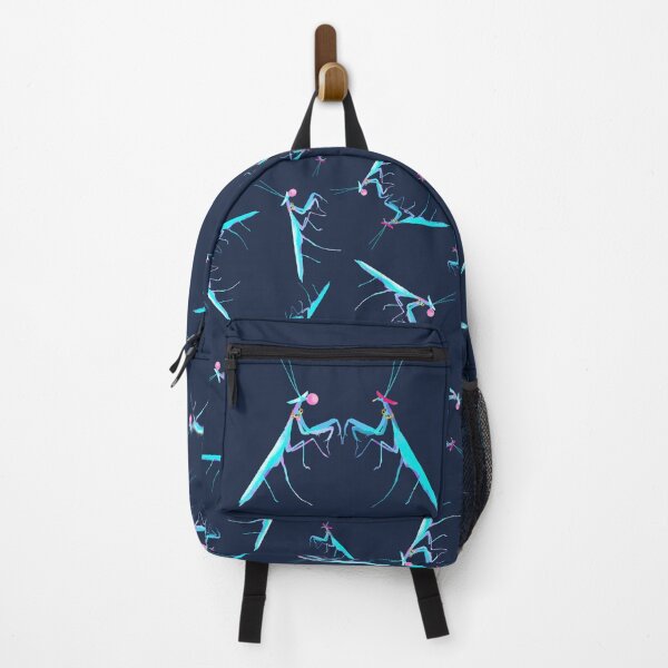Item preview, Couple of Cool Blue Praying Mantises designed and sold by techno-mantis.
