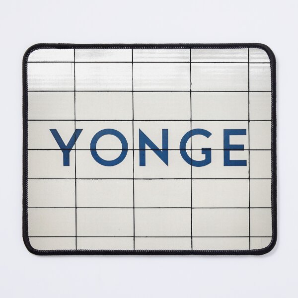 Toronto Subway Yonge Station Sign Mouse Pad