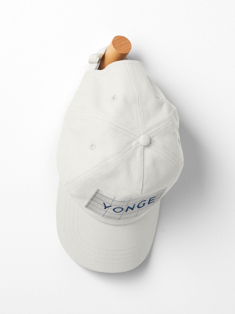 Alternate view of Toronto Subway Yonge Station Sign Cap