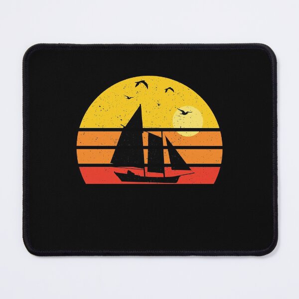 Item preview, A Good Day To Sail Retro Vintage Distressed Sunset For Sailors and Sea Lovers - Cool Design For Sailing Lovers Gift Idea designed and sold by Prince - Bestseller ★★★★★.