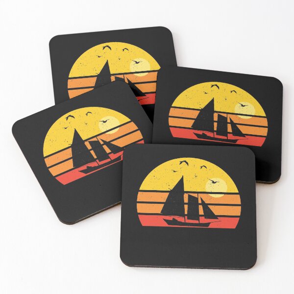 Item preview, A Good Day To Sail Retro Vintage Distressed Sunset For Sailors and Sea Lovers - Cool Design For Sailing Lovers Gift Idea designed and sold by Prince - Bestseller ★★★★★.
