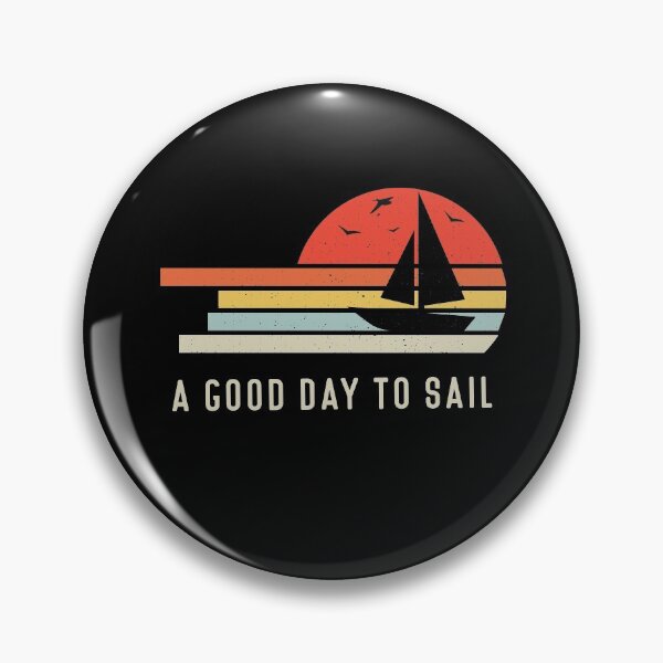 Item preview, Good Day To Sail - Retro Vintage Distressed Sunset Design For Sailing Lovers Gift Idea designed and sold by Prince - Bestseller ★★★★★.