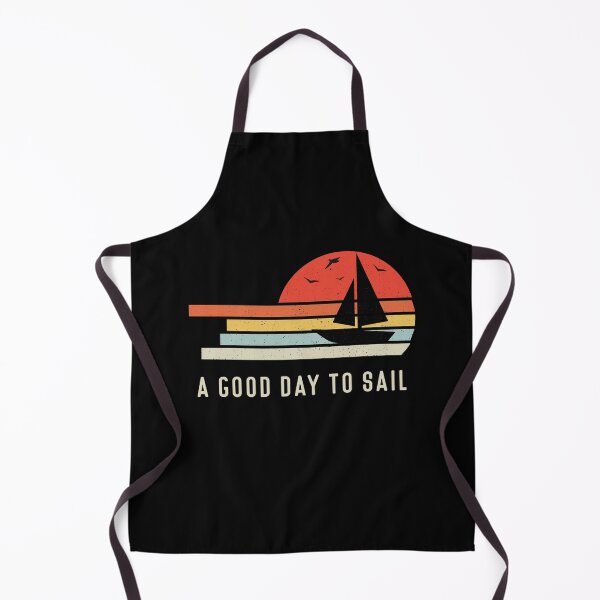 Item preview, Good Day To Sail - Retro Vintage Distressed Sunset Design For Sailing Lovers Gift Idea designed and sold by Prince - Bestseller ★★★★★.