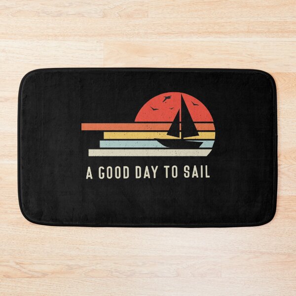 Item preview, Good Day To Sail - Retro Vintage Distressed Sunset Design For Sailing Lovers Gift Idea designed and sold by Prince - Bestseller ★★★★★.