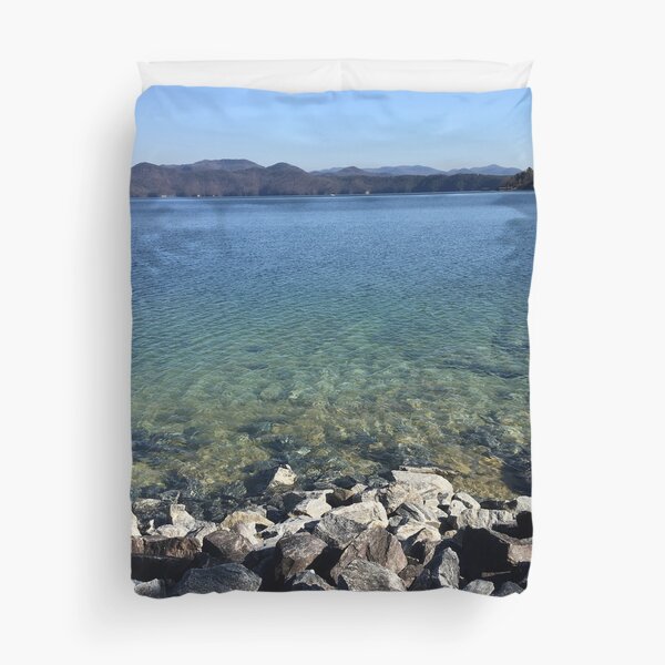 Lake Jocassee Duvet Cover