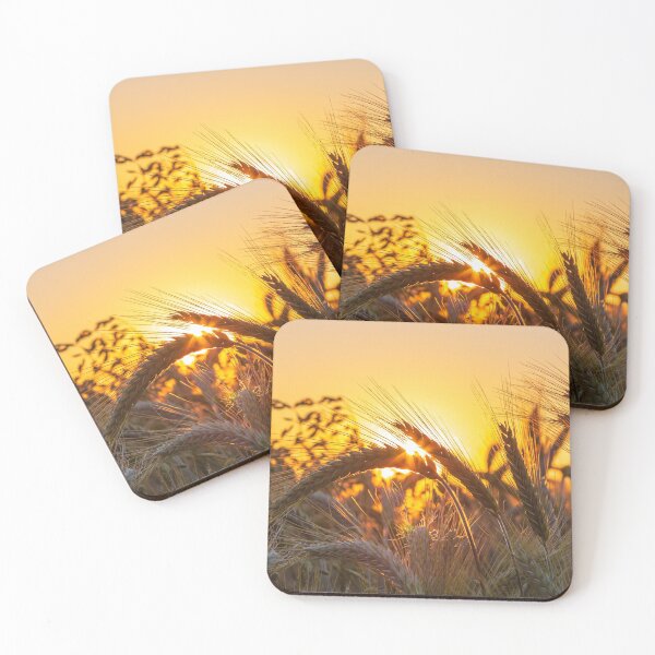 Item preview, Sunset Wheat Field designed and sold by FergusDrawsArt.