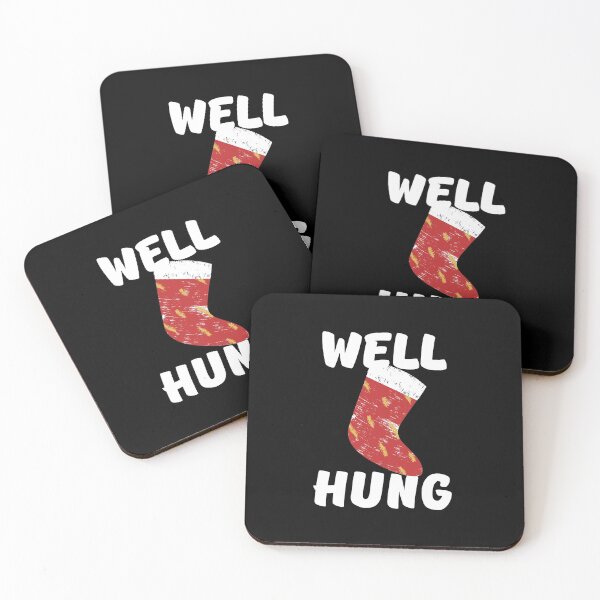 Item preview, Well Hung - Funny Christmas Stocking Tee, Offensive Humor. Xmas Gifts designed and sold by WholesumArt.