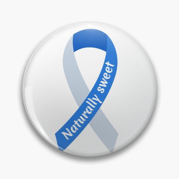 Item preview, Diabetes awareness ribbon - Naturally sweet designed and sold by SalxSal.