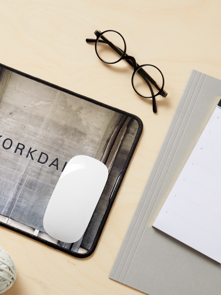 Alternate view of Toronto Subway Station Yorkdale Station Sign Photography Mouse Pad