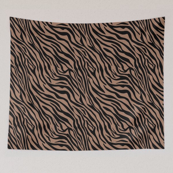 Item preview, Clay and Black Zebra Print designed and sold by thelustrous.