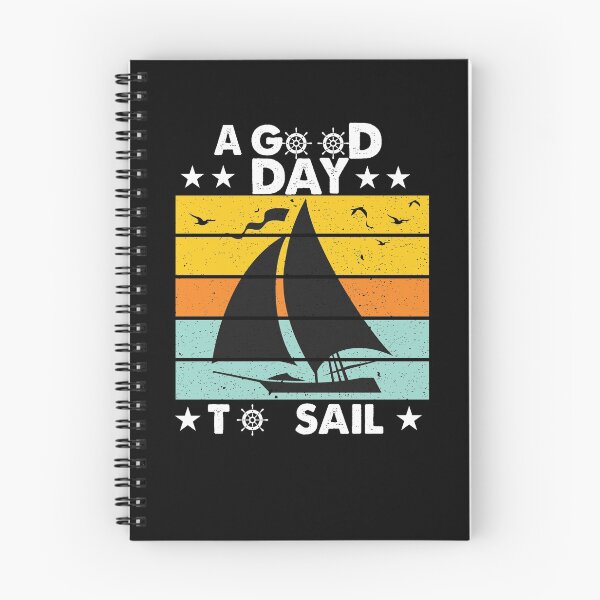 Item preview, Good Day To Sail - Retro Vintage Distressed Sunset Design For Sailing Lovers Gift Idea designed and sold by Prince - Bestseller ★★★★★.