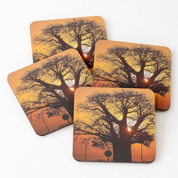 Item preview, Silhouette of baobab (Adansonia digitata) tree designed and sold by rajeshbac.