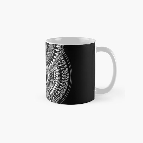 Integrity | Layered Mandala in White - SimmyGhatt Classic Mug