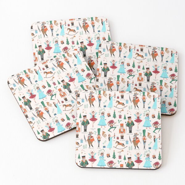 Item preview, Nutcracker ballet characters pattern designed and sold by Caroline Bonne Müller.