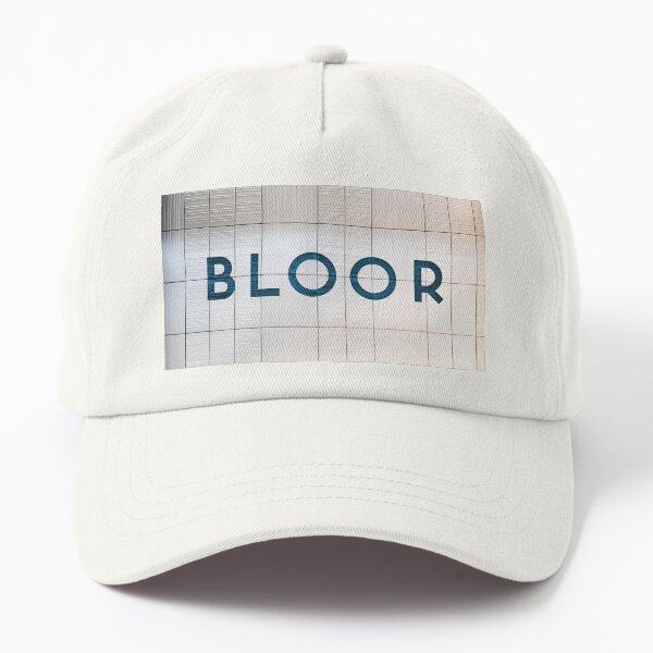 Toronto Bloor Subway Station Sign Dad Hat