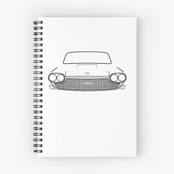 Item preview, Austin 3 Litre 1960s British classic car black outline graphic designed and sold by soitwouldseem.