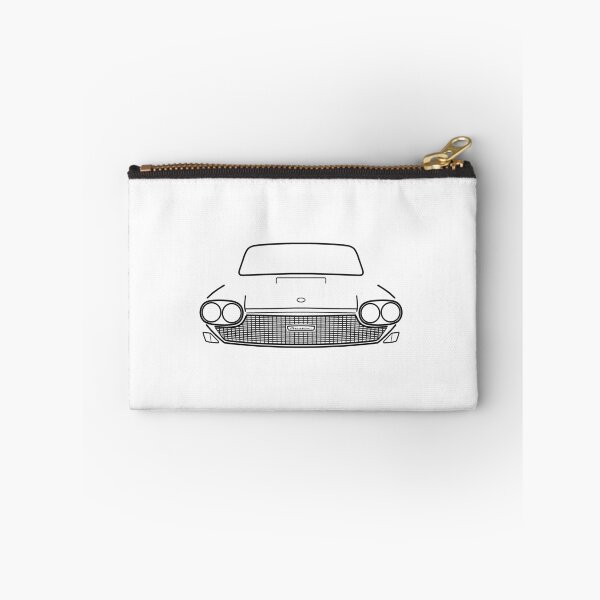 Item preview, Austin 3 Litre 1960s British classic car black outline graphic designed and sold by soitwouldseem.
