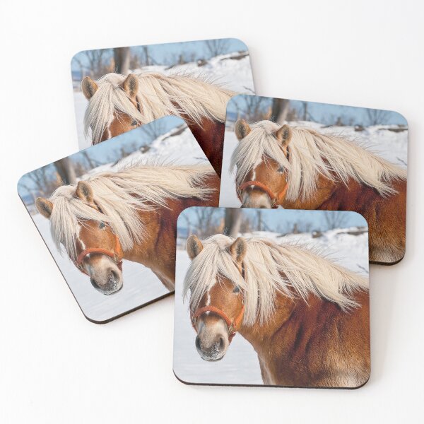 Item preview, Belgian Horse In Winter designed and sold by Michael Cummings.