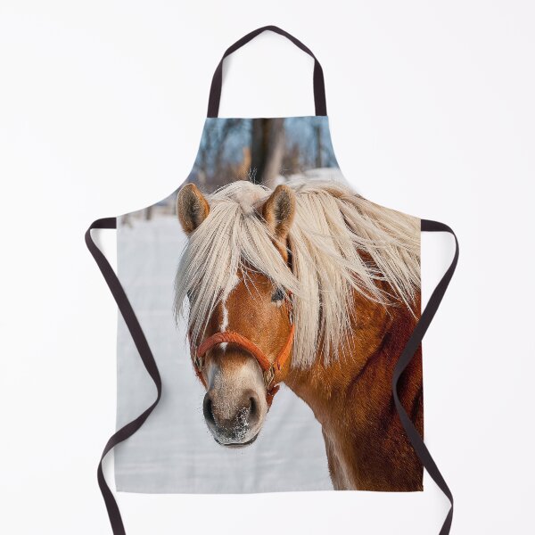 Item preview, Belgian Horse In Winter designed and sold by Michael Cummings.