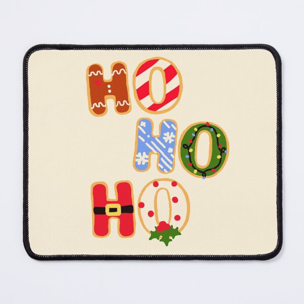 Item preview, Ugly Holiday Sweater | Gingerbread Cookie - HO HO HO Christmas letter Cookies - Sticker designed and sold by Nossikko.