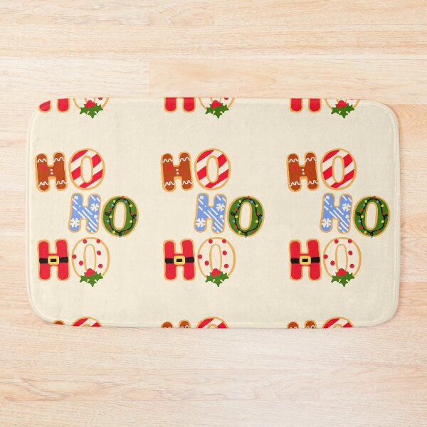 Item preview, Ugly Holiday Sweater | Gingerbread Cookie - HO HO HO Christmas letter Cookies - Sticker designed and sold by Nossikko.