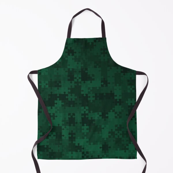 Item preview, Jigsaw Puzzle Green Pieces Whole Pattern designed and sold by WearWolfDesigns.