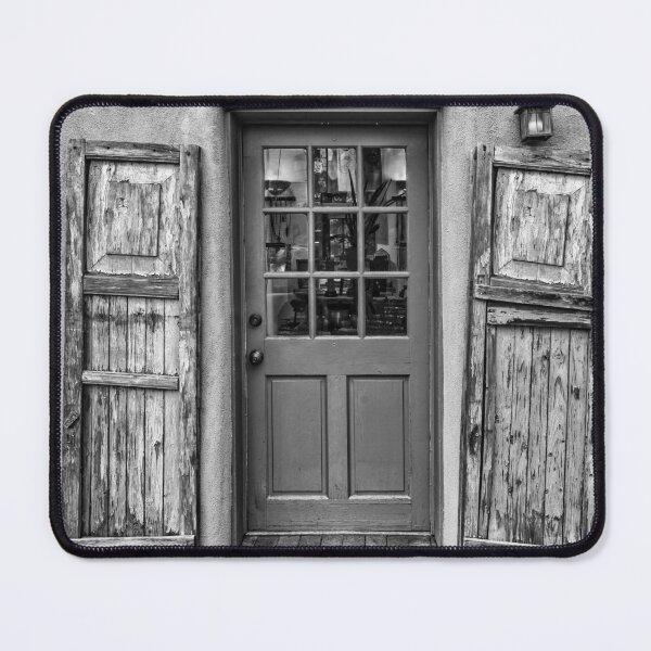 Item preview, Santa Fe Turquois Door B+W designed and sold by Gerard Fornarotto.