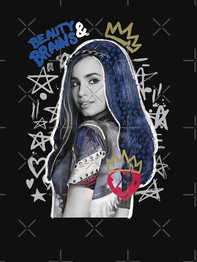 Imagen 7 de 7, Camiseta esencial con la obra Evie Collage Evie se va a la universidad, diseñada y vendida por Victoriawhite69.