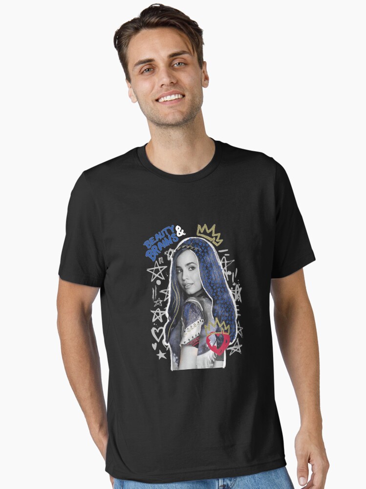 Imagen 1 de 7, Camiseta esencial con la obra Evie Collage Evie se va a la universidad, diseñada y vendida por Victoriawhite69.