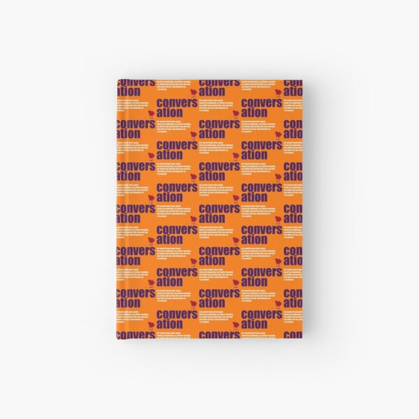 conversation Hardcover Journal