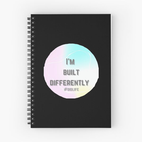Item preview, Estoy construido de manera diferente trastorno de identidad disociativo vida designed and sold by system51.