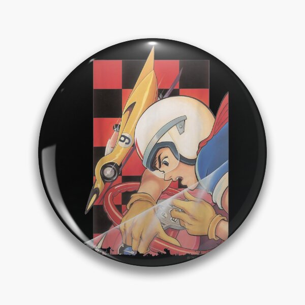 Item preview, US Manga Speed Racer Checkered Red  designed and sold by Victoriawhite69.
