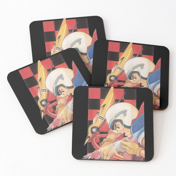 Item preview, US Manga Speed Racer Checkered Red  designed and sold by Victoriawhite69.