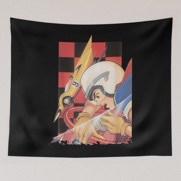 Item preview, US Manga Speed Racer Checkered Red  designed and sold by Victoriawhite69.