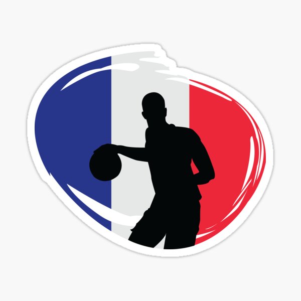 France Basketball Sticker For Sale By Trickygraphics Redbubble