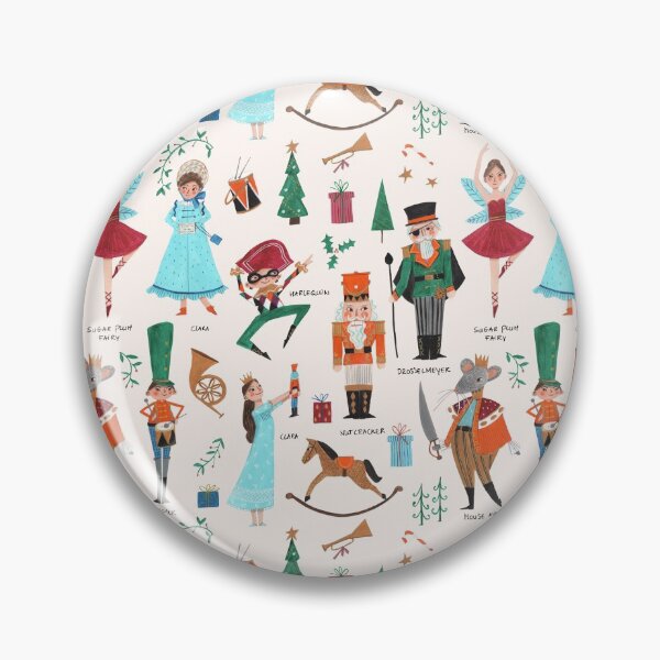 Item preview, Nutcracker ballet characters pattern designed and sold by Caroline Bonne Müller.