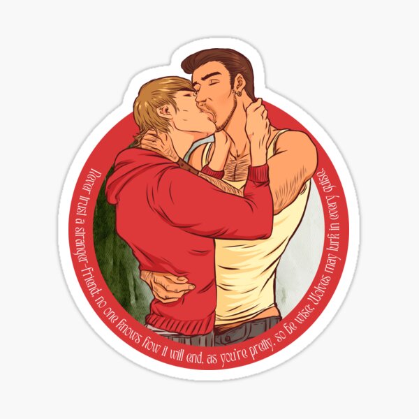 Red Riding Hood Glossy Sticker