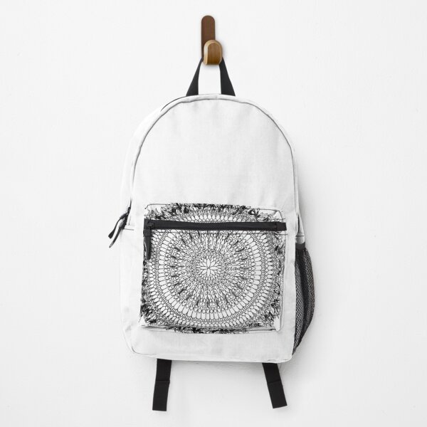 Item preview, Eden's Aura | Floral Based Mandala (Black) - SimmyGhatt designed and sold by simmyghatt.