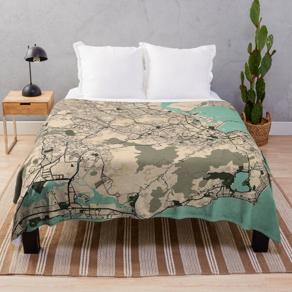 Item preview, Rio de Janeiro City Map of Brazil - Vintage designed and sold by deMAP.