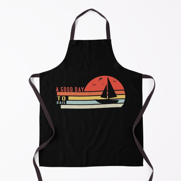 Item preview, Good Day To Sail - Retro Vintage Distressed Sunset Design For Sailing Lovers Gift Idea designed and sold by Prince - Bestseller ★★★★★.