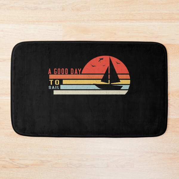 Item preview, Good Day To Sail - Retro Vintage Distressed Sunset Design For Sailing Lovers Gift Idea designed and sold by Prince - Bestseller ★★★★★.
