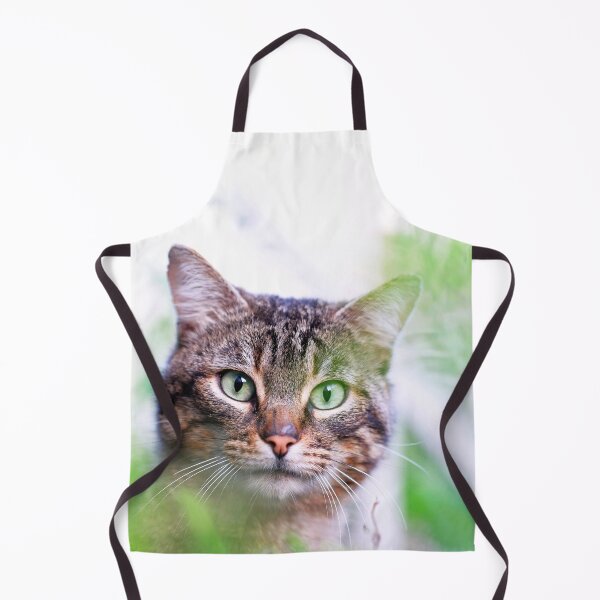 Item preview, Hiding tiger like cat in the garden says hey to you! designed and sold by urban-color.