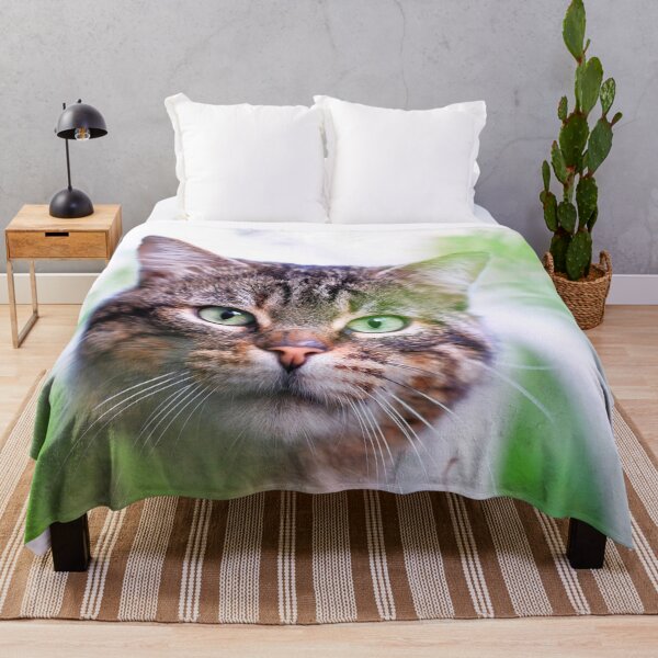 Item preview, Hiding tiger like cat in the garden says hey to you! designed and sold by urban-color.