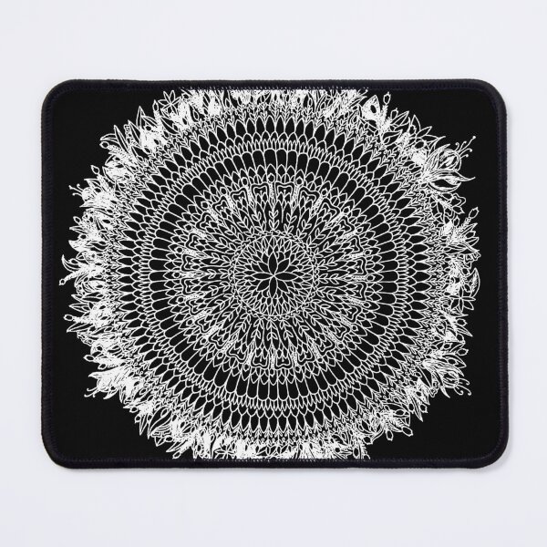 Item preview, Eden's Aura | Floral Based Mandala (White) - SimmyGhatt designed and sold by simmyghatt.