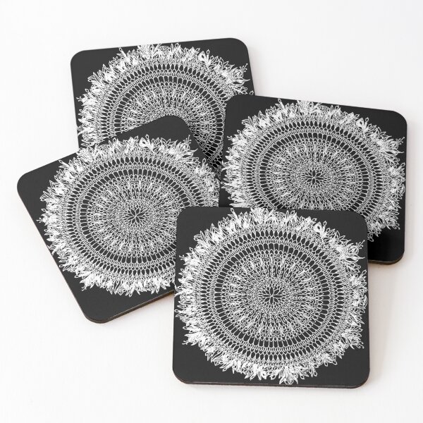 Item preview, Eden's Aura | Floral Based Mandala (White) - SimmyGhatt designed and sold by simmyghatt.