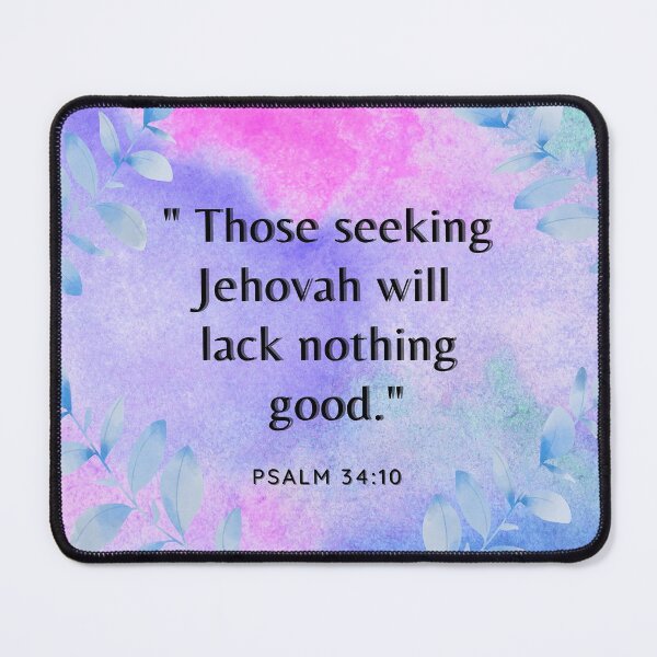 Item preview, Jw Yeartext 2022-  Purple and Blue Watercolor Design  designed and sold by Yesido.
