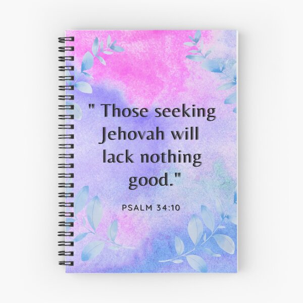 Item preview, Jw Yeartext 2022-  Purple and Blue Watercolor Design  designed and sold by Yesido.
