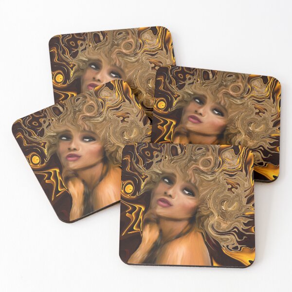 Item preview, Woman Abstract Portrait - Fine Art designed and sold by LenaKiagia.